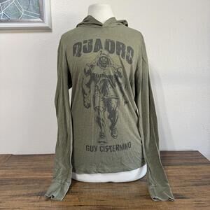 Next Level Guy Cisternino Hooded Long Sleeve Shirt Size Small